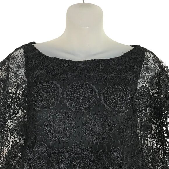 ALICE and Olivia - Lace over Camisole sleeveless  Blouse Size S - Picture 3 of 7